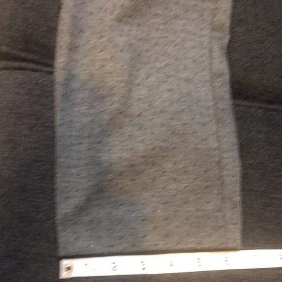 Adrienne Vittadini Gray Polka Dot Straight Leg Trouser Pants w/Faux Pockets-12 - Picture 12 of 12